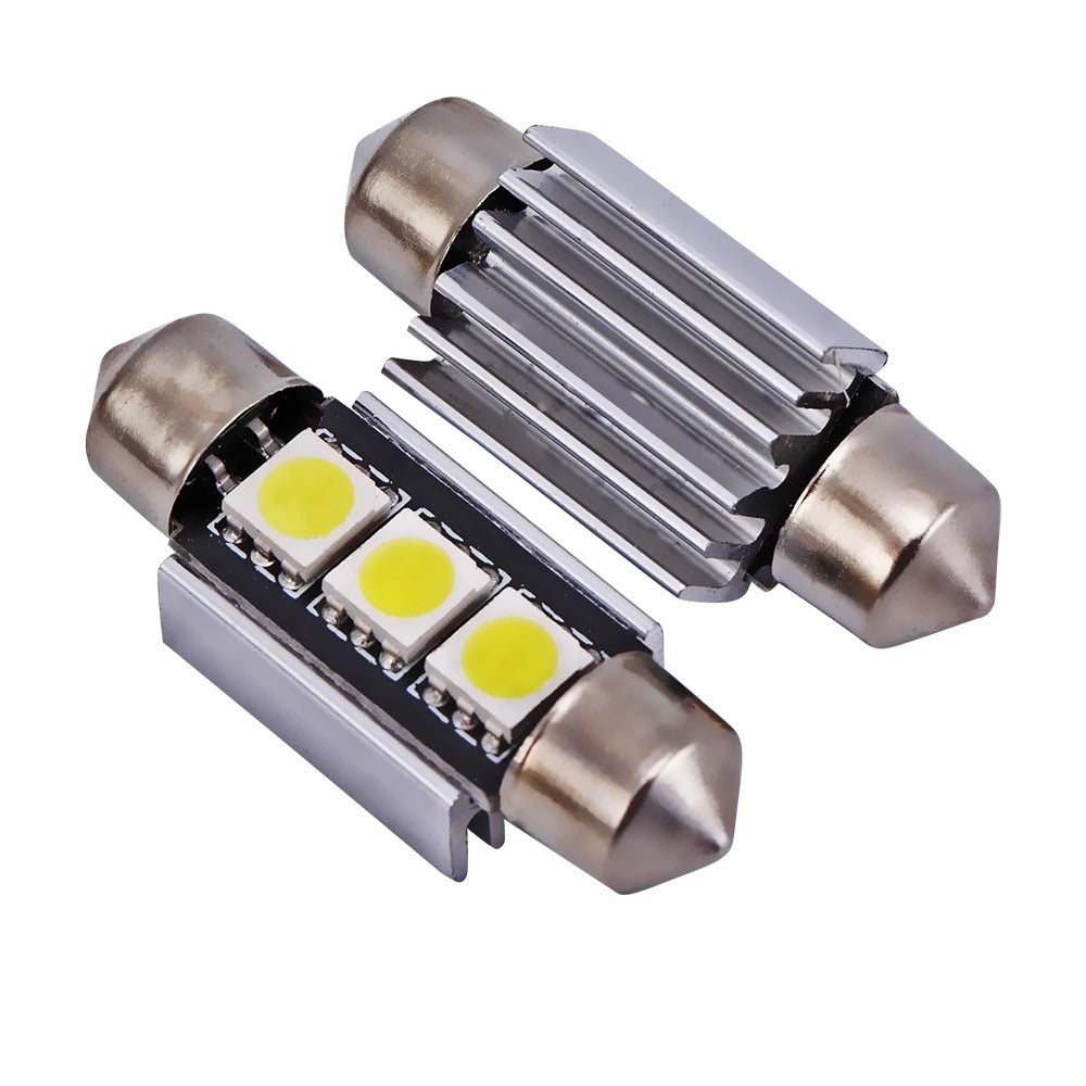 Dome - 41mm LED - CANBUS - 3SMD - 5050 - Per stuk - Wit Dome - 41mm LED - CANBUS - 3SMD - 5050 - Per stuk - Wit